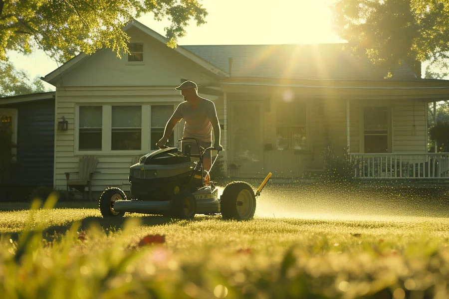 battery power mower reviews