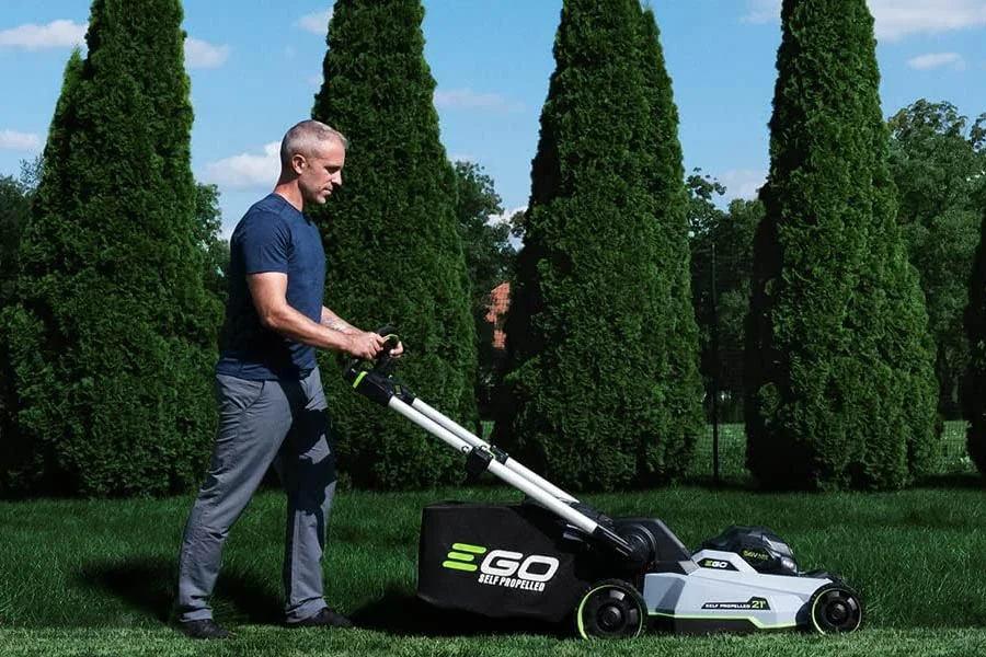 battery power mower reviews